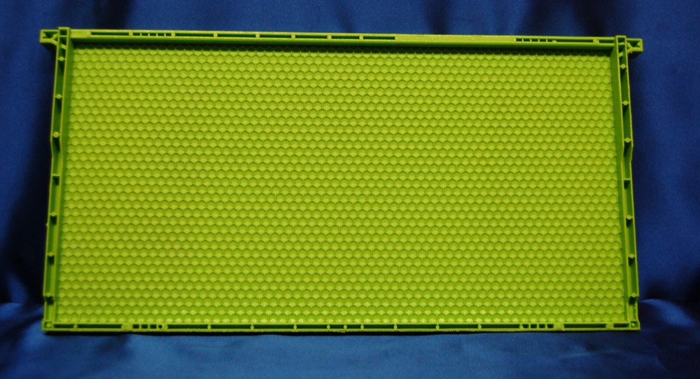 Bee Hive Medium Green Drone Frames Solid Plastic 9 1/8" Plastic NO INTERNATIONAL