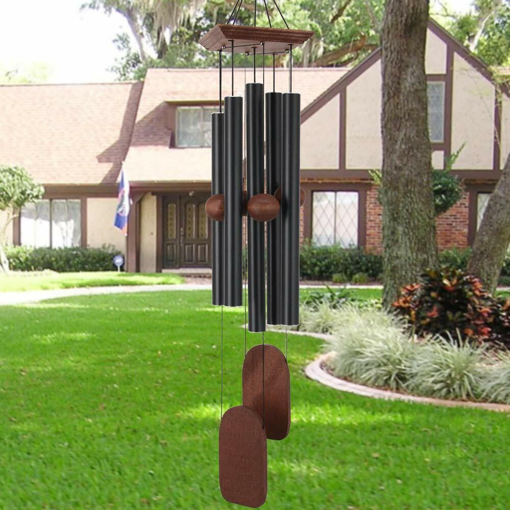 LARGE 48" Metal Tube Deep Tone Resonant Bass Sound CHURCH Bell Wind chime