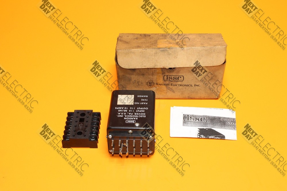 ISSC, 1032-1-C-C-8-B, On Off Relay Timer Timing Kanson Electronics