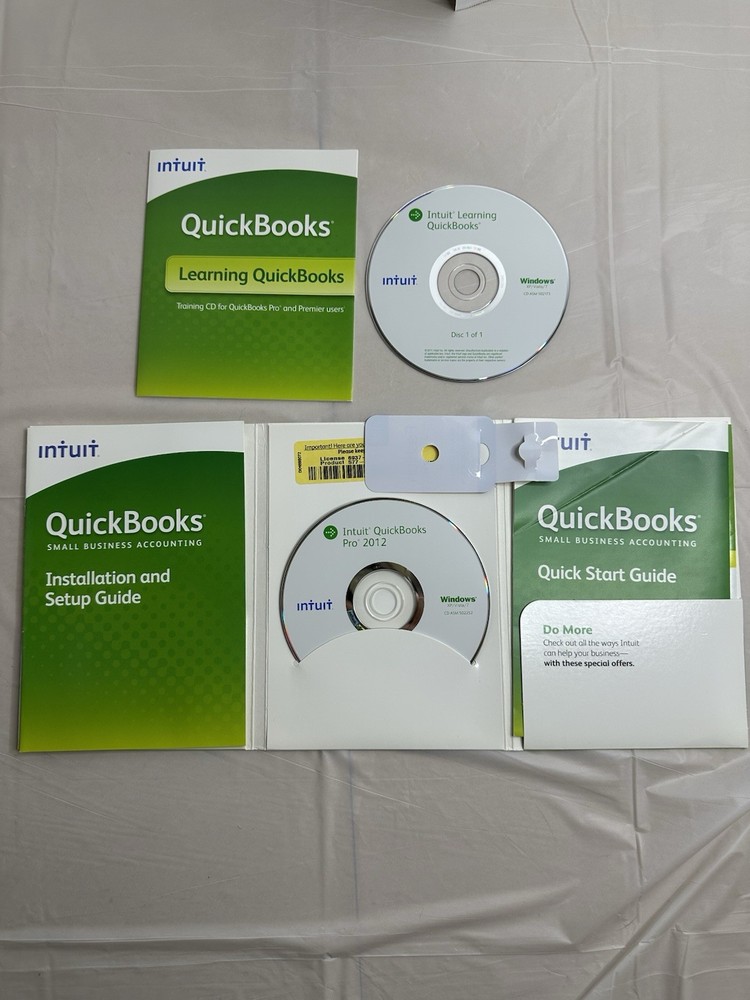 Intuitive QuickBooks Pro 2012 Windows XP/Vista/7 CD