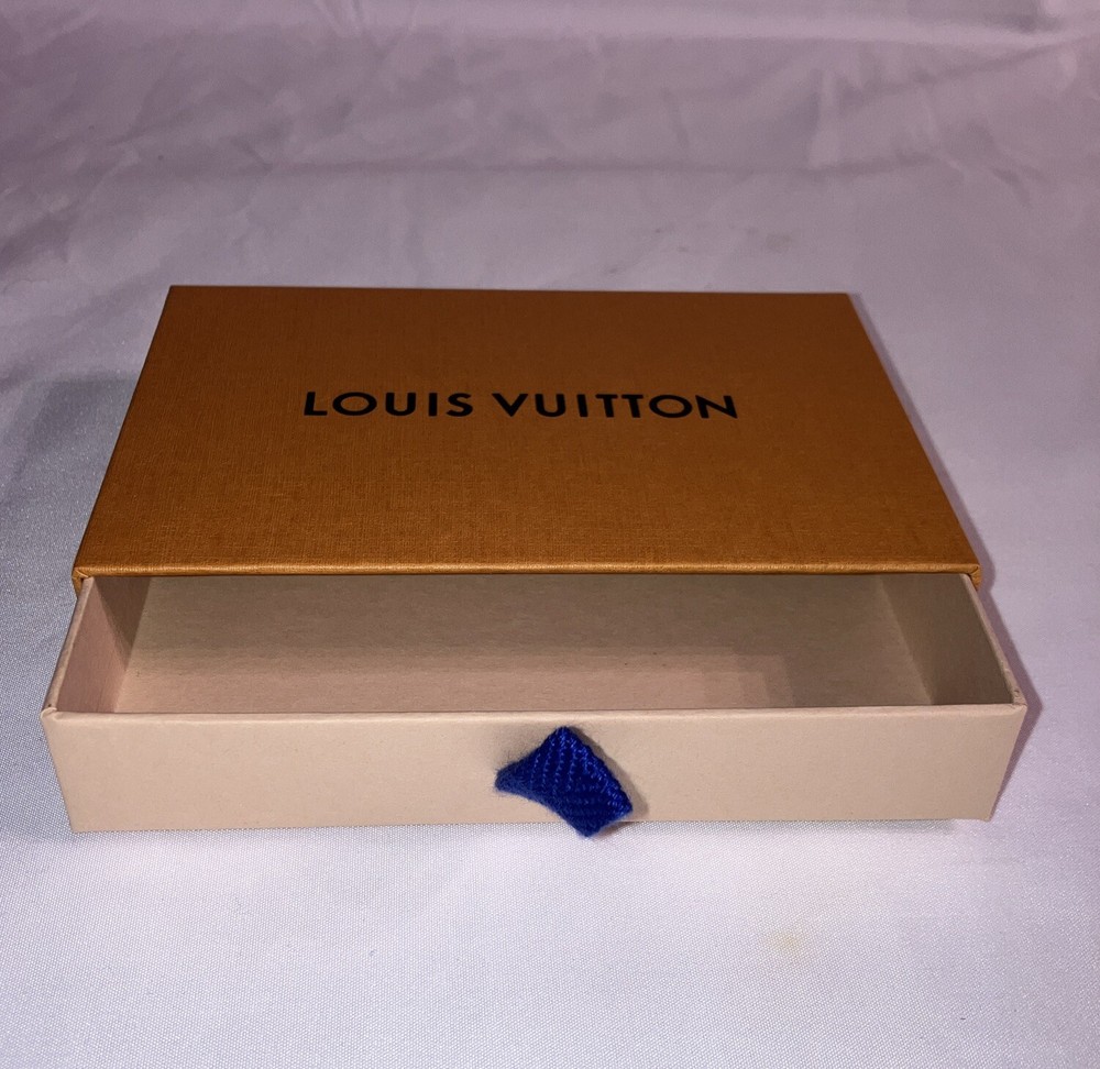 Authentic Louis Vuitton 5.25"x 3.5"x 1" Empty Drawer Style Box