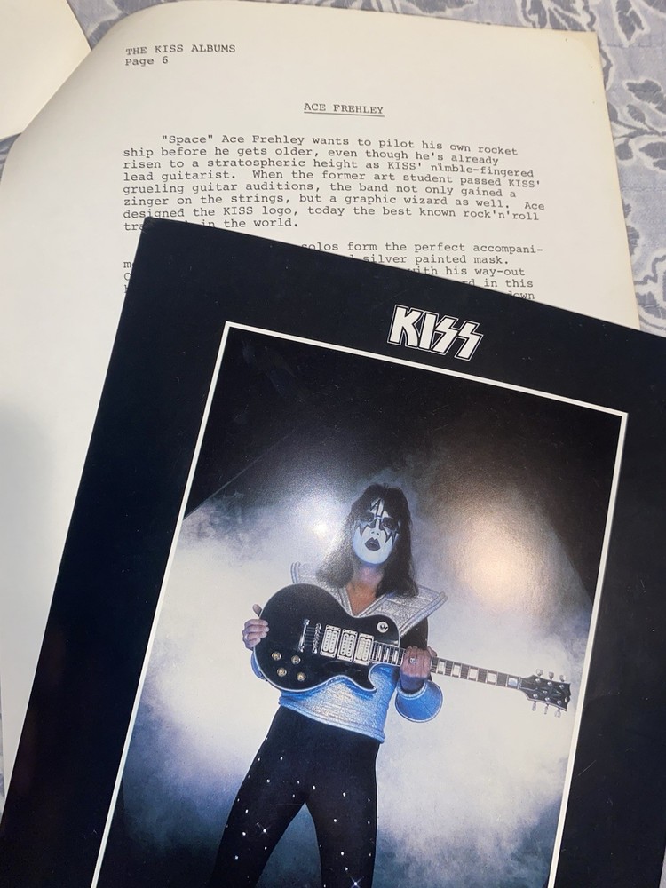 Kiss 1978 Solo Albums Press Kit Ultra Rare Aucoin Simmons Stanley Frehley Criss