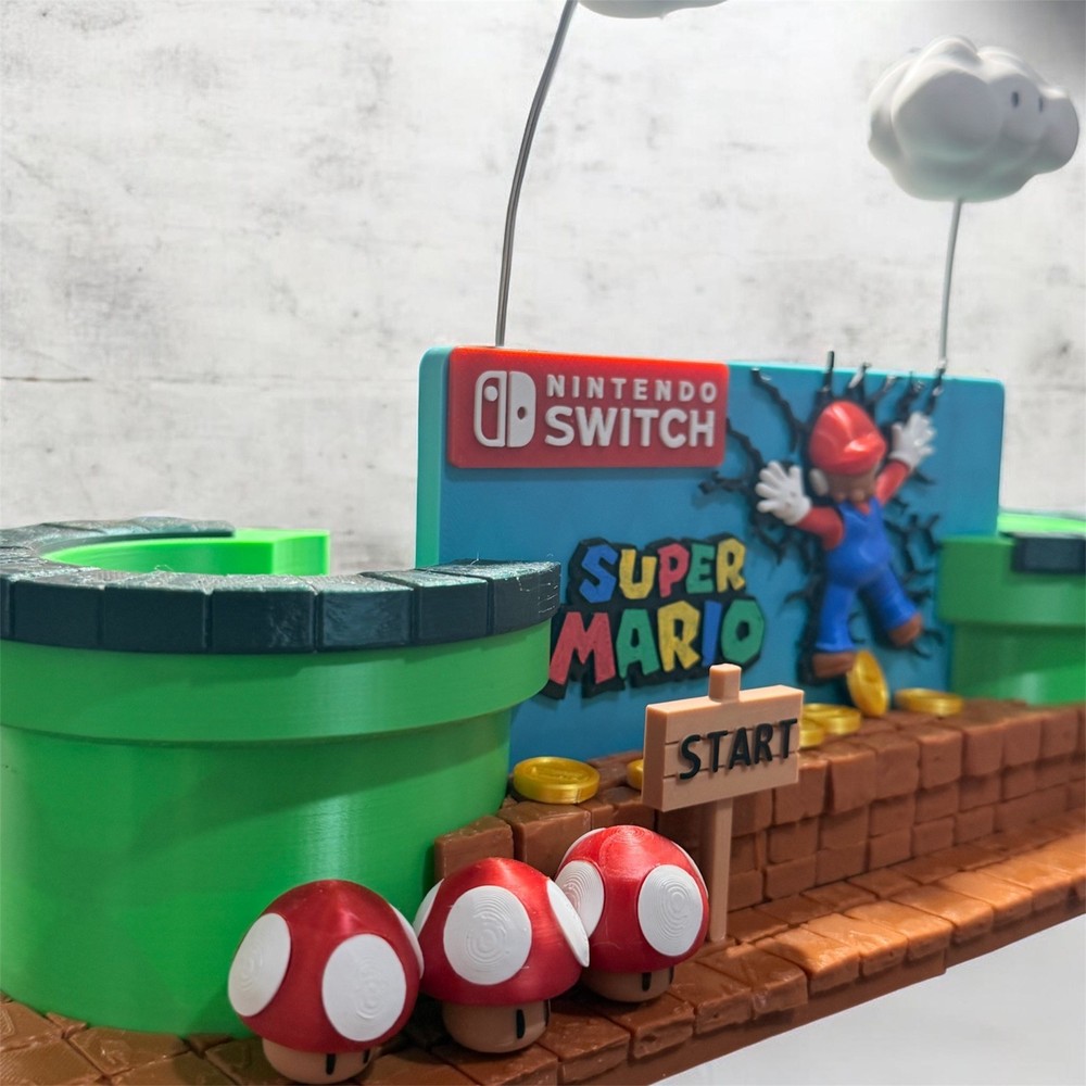 Nintendo Switch 2 Super Mario Style Charging Dock -Unique Design