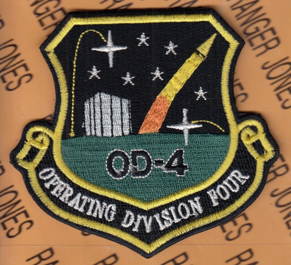USAF Air Force Operating Division Four OD-4 ~4" patch c/e