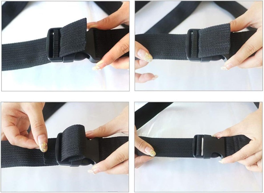 E-outstanding Backpack Accessory Strap 4PCS 1.5x40Inch Black Utility Straps...