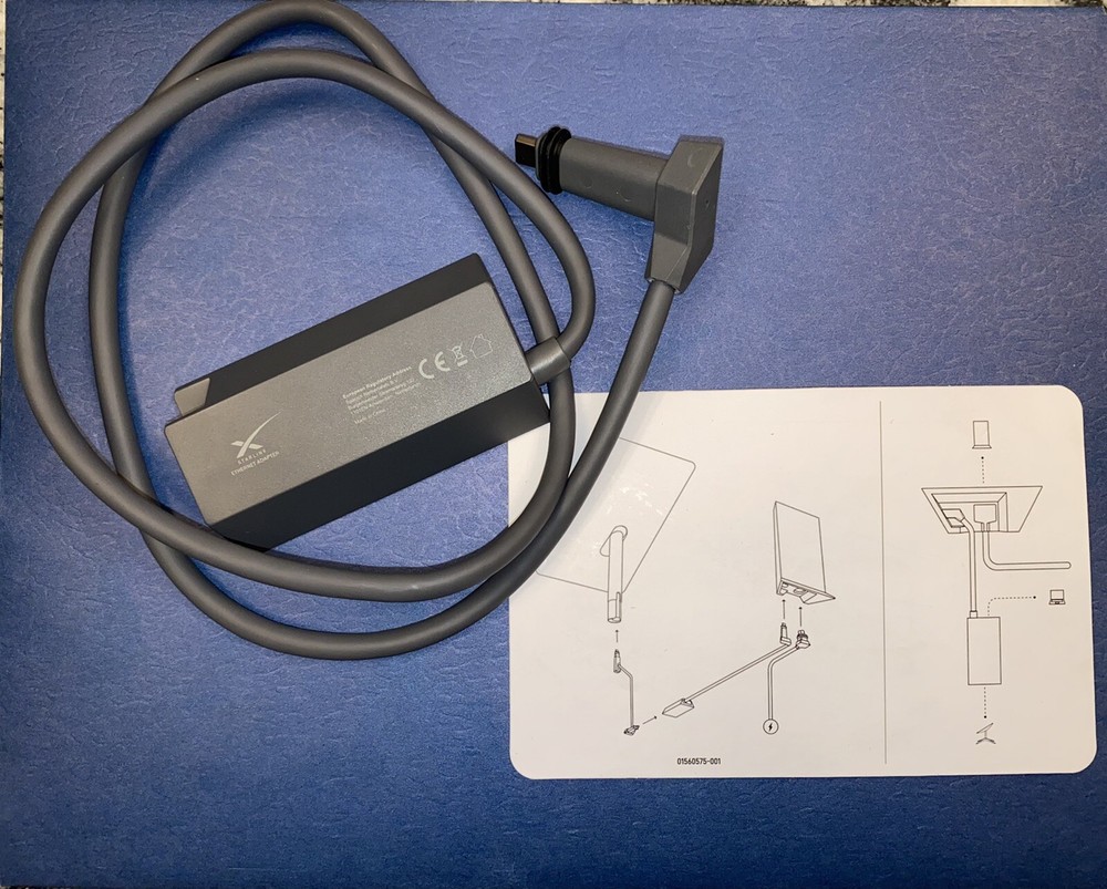 Starlink Network Adapter Satellite Ethernet - Fast Shipping Open Box