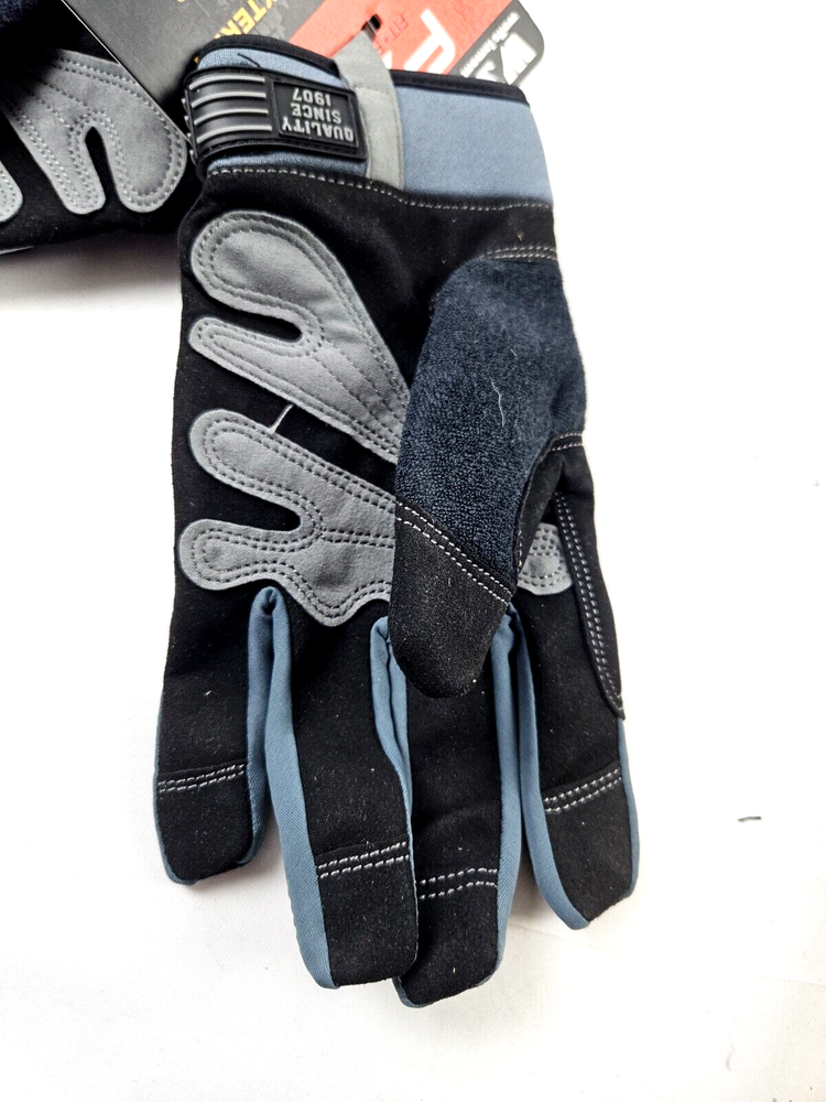 Size L - Wells Lamont FX3 Extreme Dexterity Utility Gloves, Touchscreen Capable