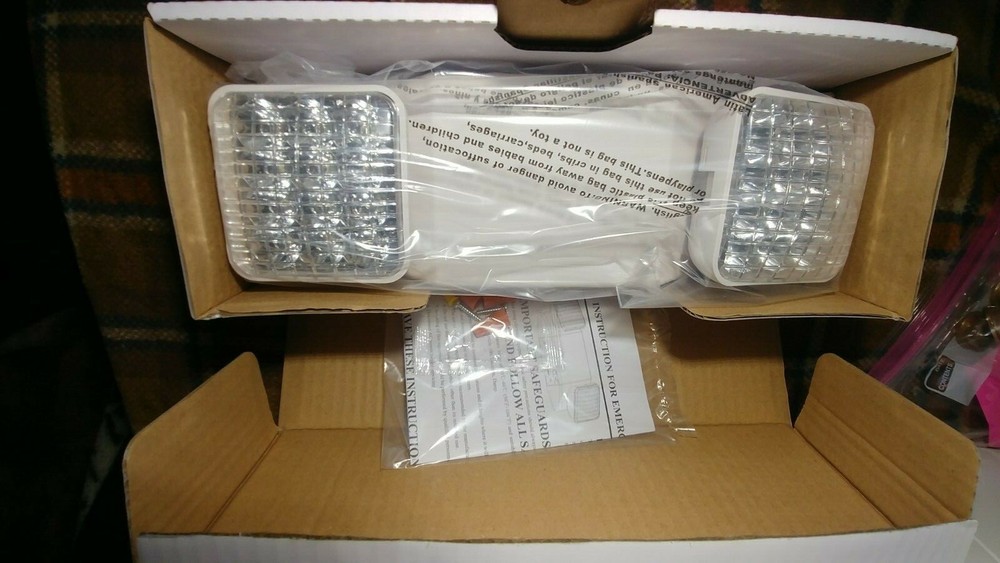 MORRIS 73424 LED EMERGENCY LIGHT-BATTERY BACKUP