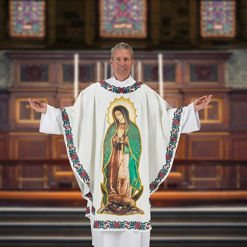 Villa De Guadalupe CollectionEmbroidered Chasuble