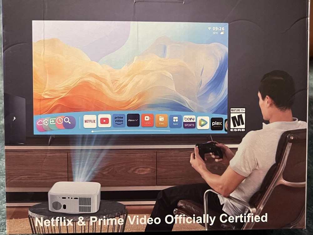 Mini Projector (Generic Android/Smart Projector) 1080P Full