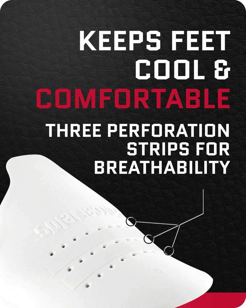 FORCEFIELD SHOE CREASE PREVENTER - Foam Crease Protector for Large, White