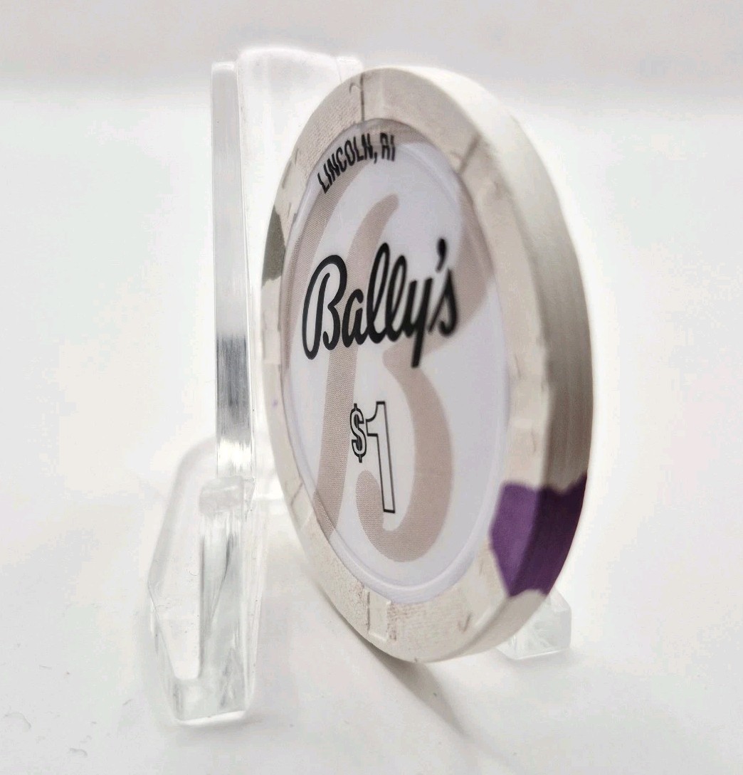 Bally's Hotel Casino Twin River Lincoln Rhode Island 2022 $1 Casino Chip