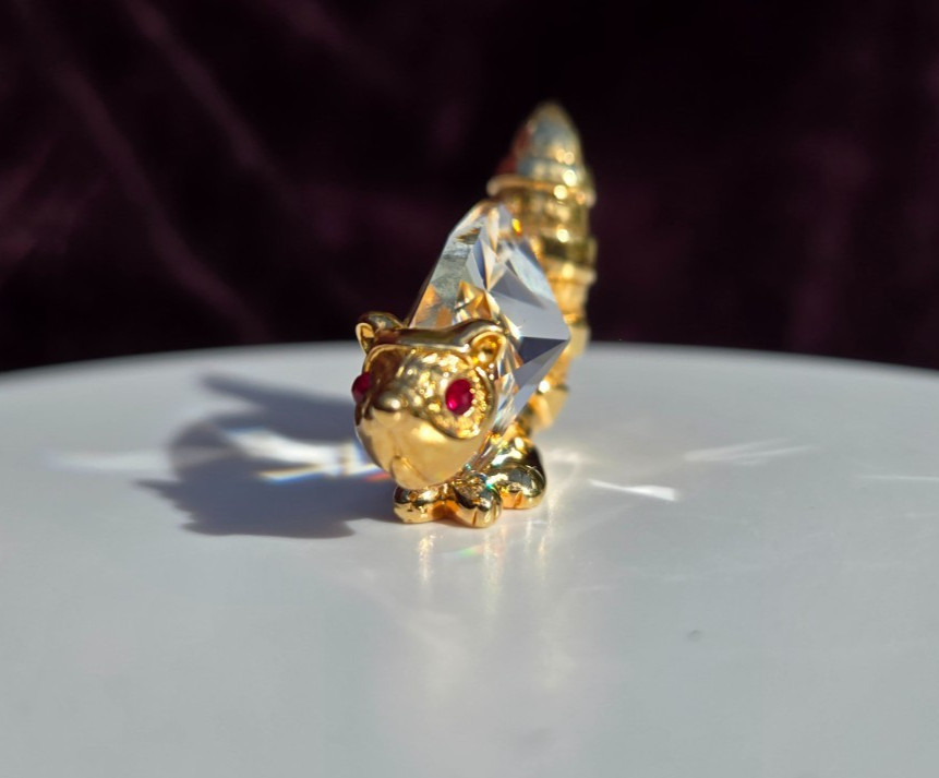 Swarovski Trimlite Small Racoon Figurine