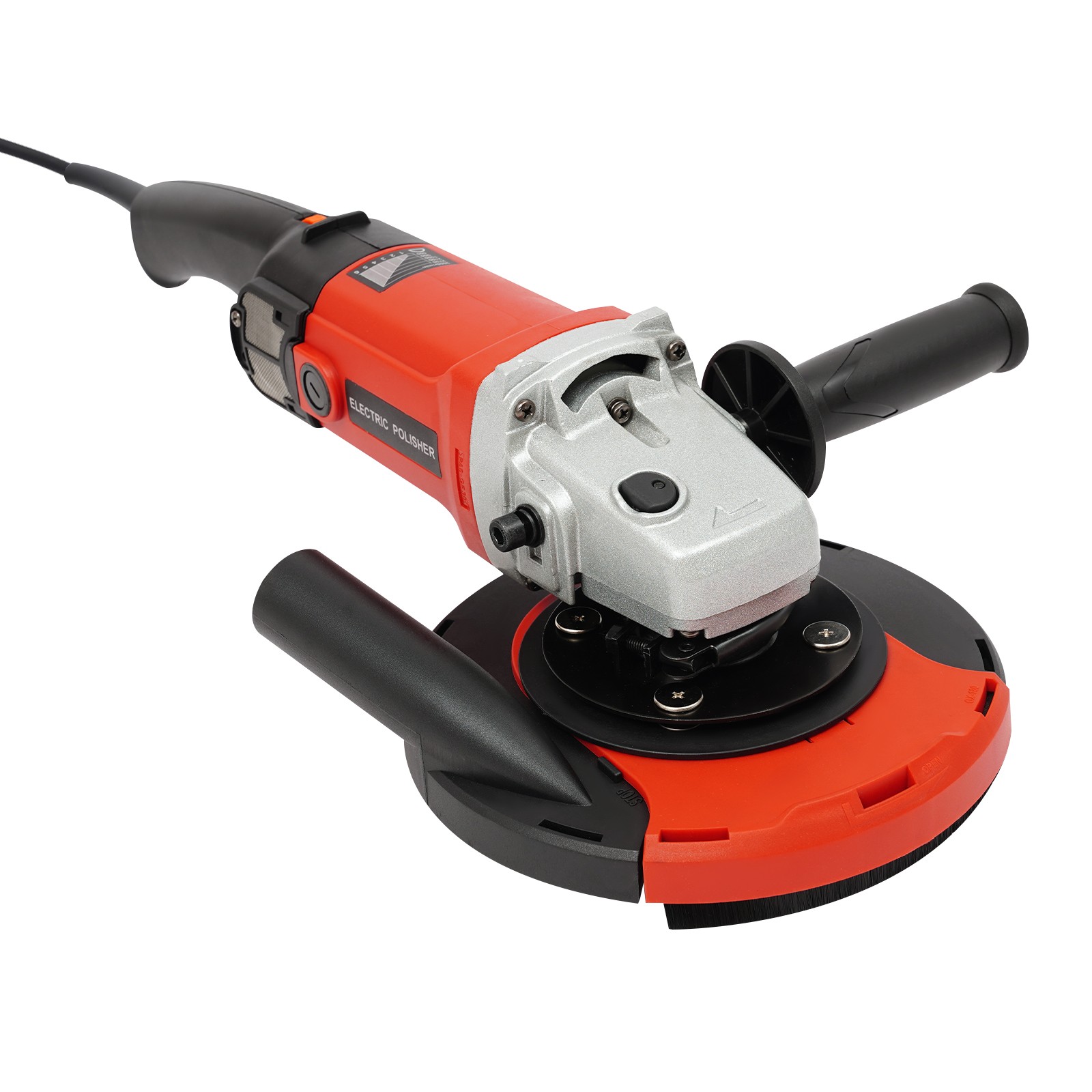 Handhold Concrete Grinder Adjustable Grinding Machine with Dust Extraction Port