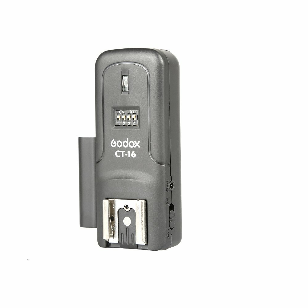 Godox CT-16 Wireless Flash Trigger Transmitter+Receiver Set for Canon Nikon