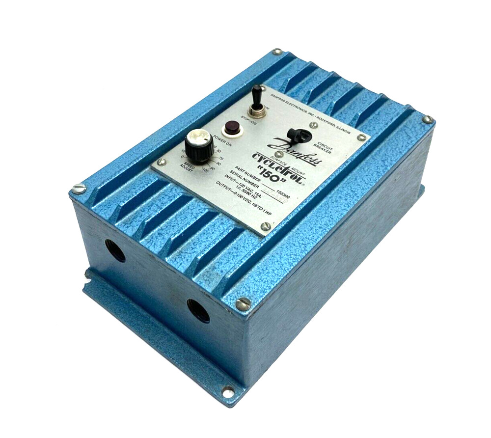 Danfoss 150300 Cycletrol "150" Surface Mount Motor Speed Controller BROKEN MOUNT