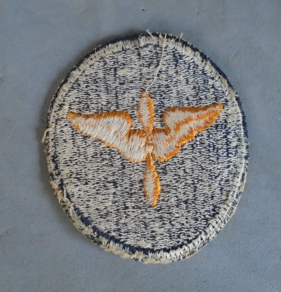 US Army Air Force cadet patch, black