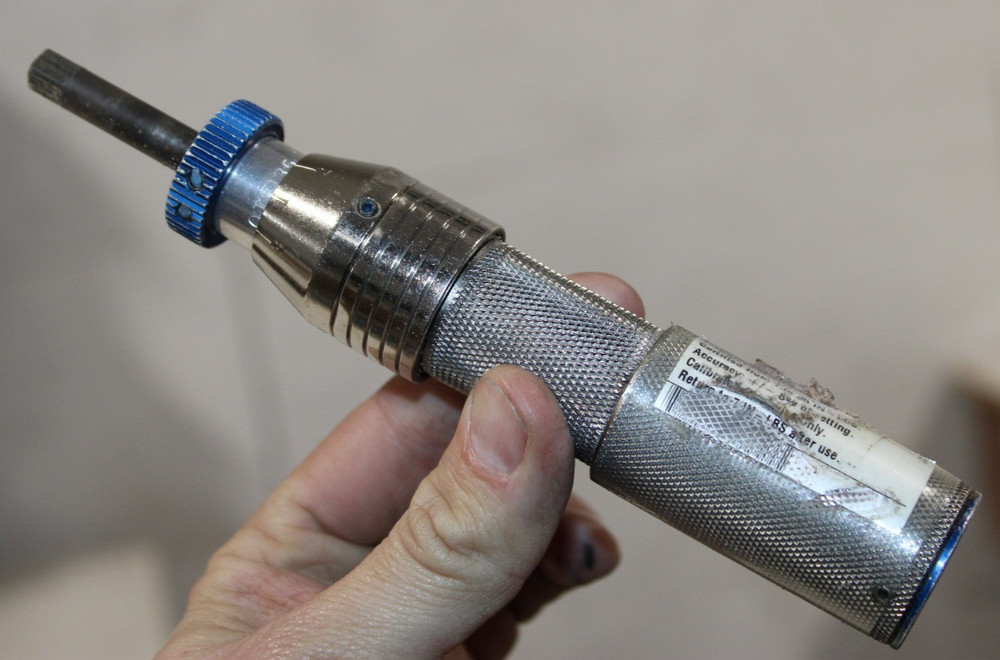 QTS135 Snap On Adjustable Click Type Torque Screwdriver