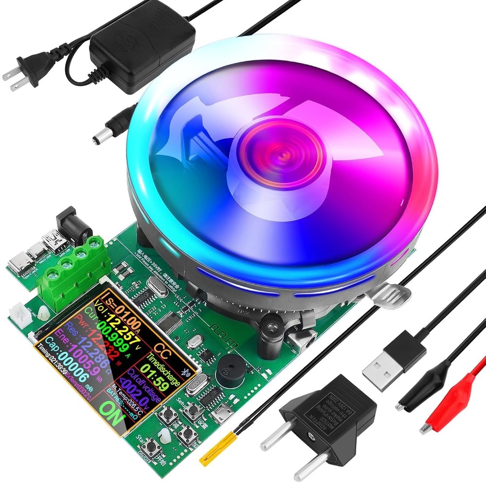 200V Battery Load Tester with Adjustable Constant Current & Intelligent Control