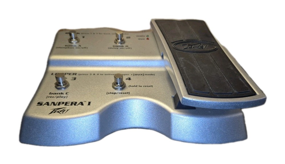 Peavey Sanpera I VYPYR Foot Controller Effects Pedal No Cable Untested Clean