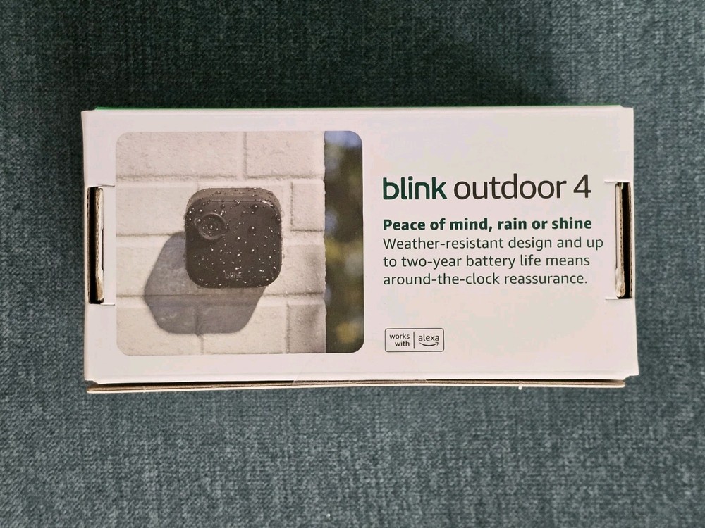 Blink Outdoor 4 (4th Gen) Wireless 1-Camera Security System w/ Sync Module