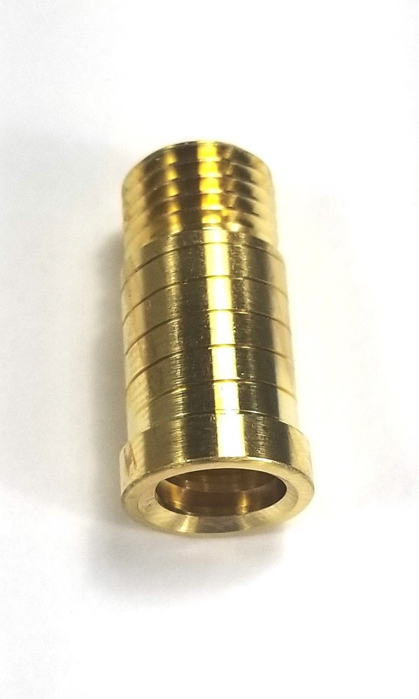 (1) UniLoc Threaded Self Aligning Brass Pool Cue Shaft Insert - Quick Release