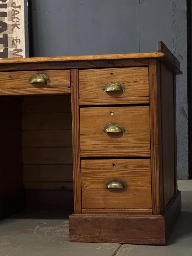 Antique Wood Desk