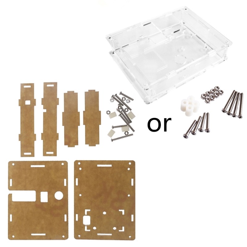 Outer for Shell for Transistor Tester LCR-T4 Shaped Acrylic for Case Silicon