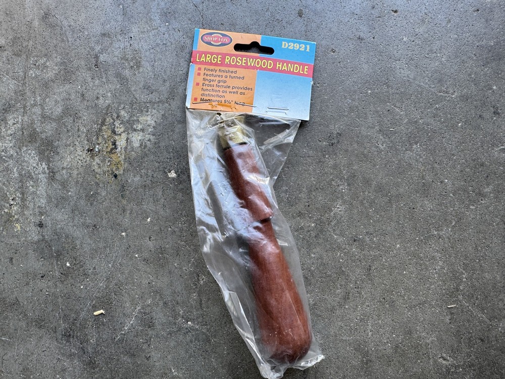 Shop Fox Large Rosewood Handle D2921