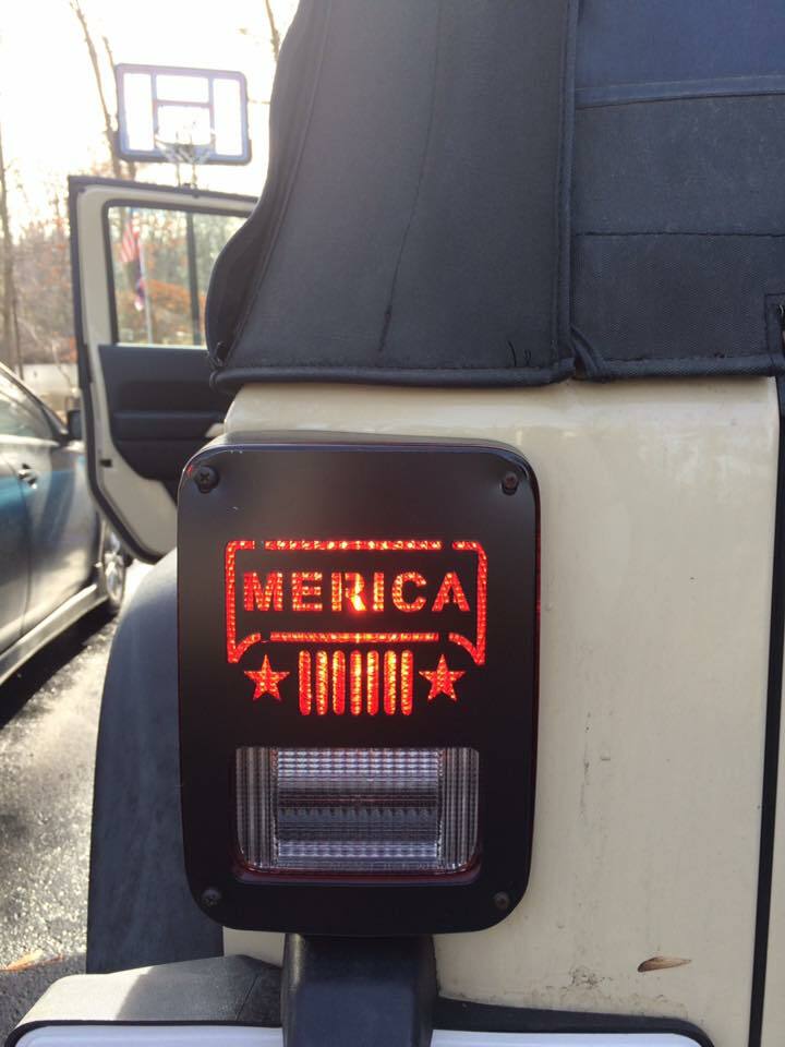 Tail Light Cover Hello Kitty Light Covers for Jeep Wrangler JK