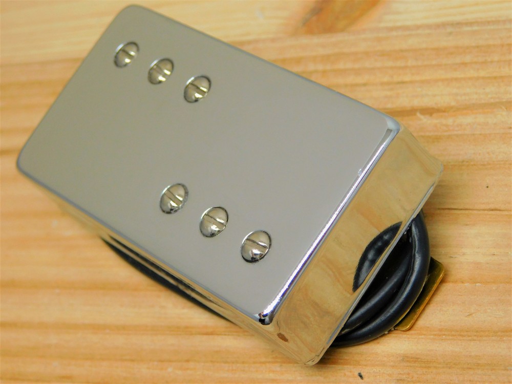 Chrome Wide Range Style Ceramic Neck Humbucker (4-wire) 50mm
