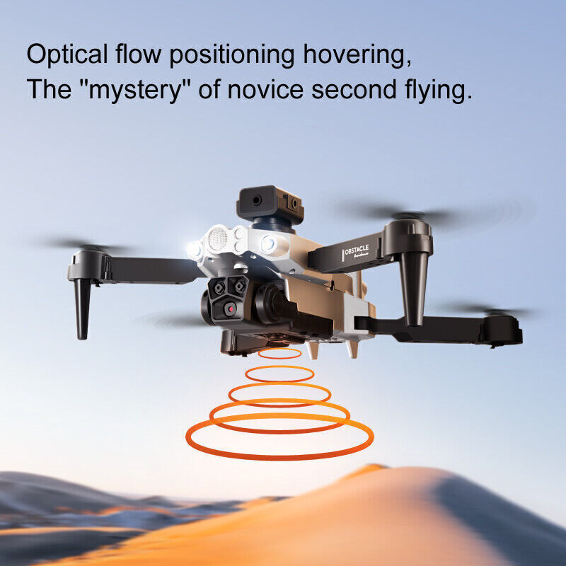 LU200 Drone WIFI FPV Optical Flow 4K Dual Camera Obstacle Avoidance Quadcopter