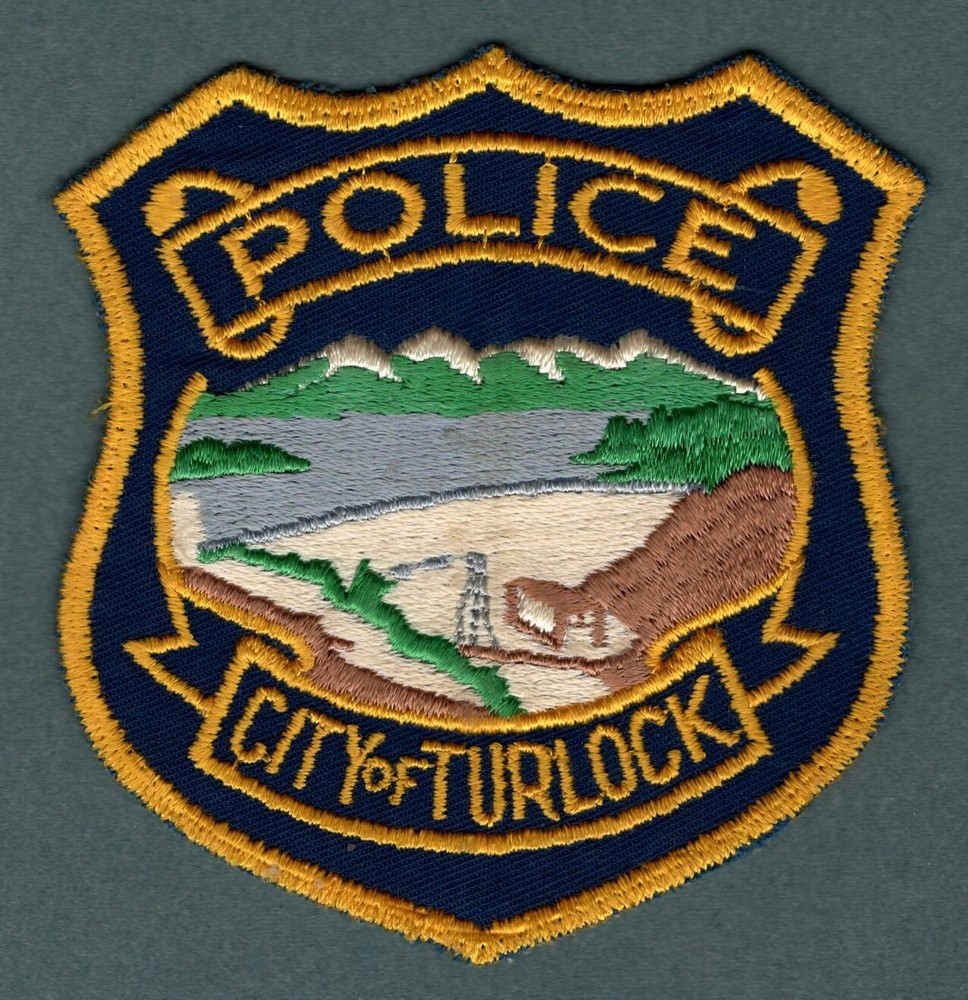 Turlock California Police Patch