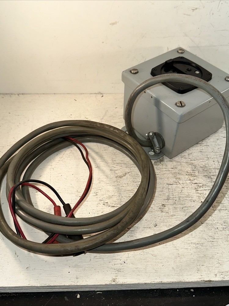 Cramer Controls Hour Meter Run Time Elapsed Time Gauge Industrial Hoffman Box