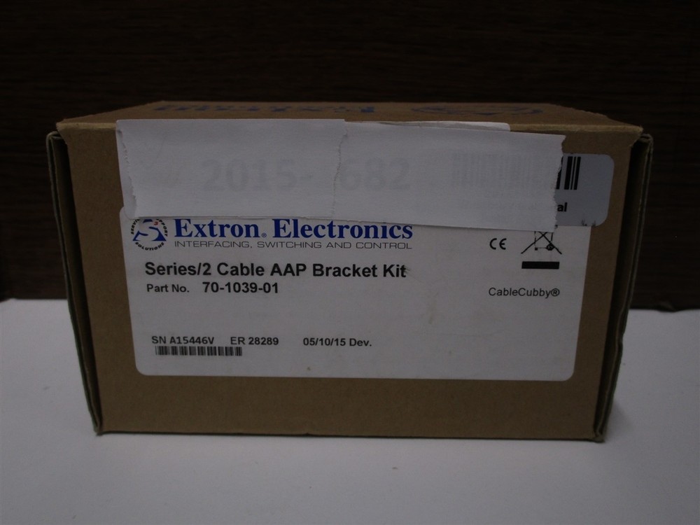 EXTRON 70-1039-01 Series 2 Cable AAP Bracket Kit CableCubby NEW