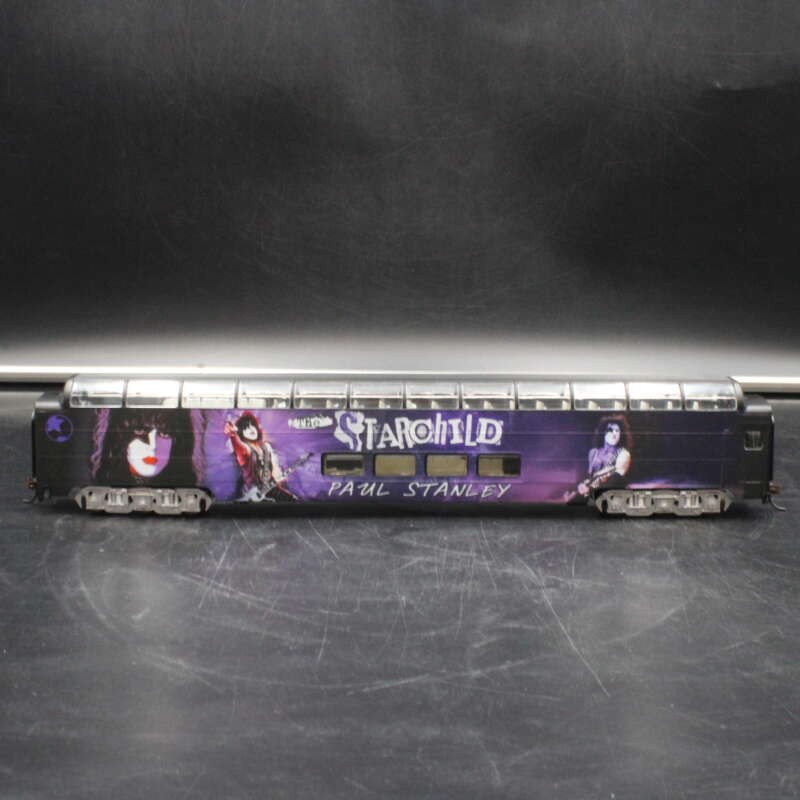 KISS Rock And Roll Express Bradford Exchange Train Starchild Dome Car D14197