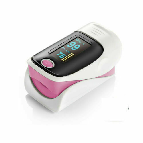 Finger Pulse Oximeter Heart Rate Blood Oxygen Saturation Monitor SpO2 PR Measure