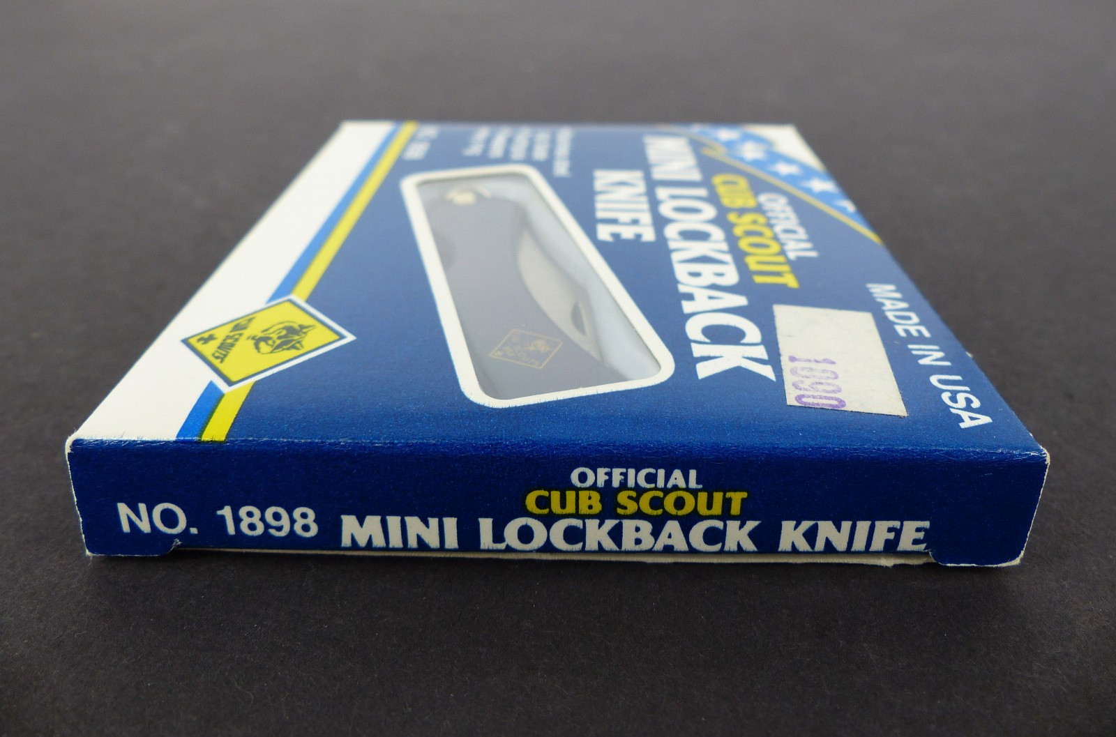 CAMILLUS 870 Checkmate Official Cub Scout MINI Lockback Knife - NOS 1898