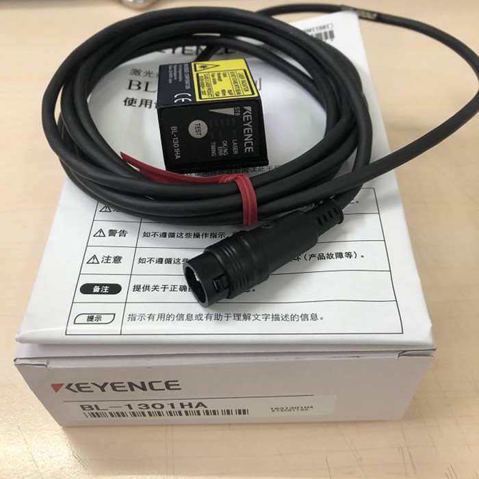 KEYENCE BL-1301HA Digital Laser High-Resolution Barcode Reader Scanner New