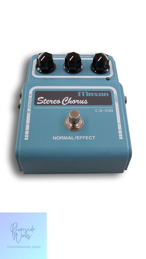 MAXON CS-550 Effects Pedal Guitar Tone Enhancer JP