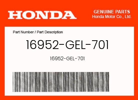 Honda Genuine Screen Set, Fuel Strainer - 16952-Gel-701