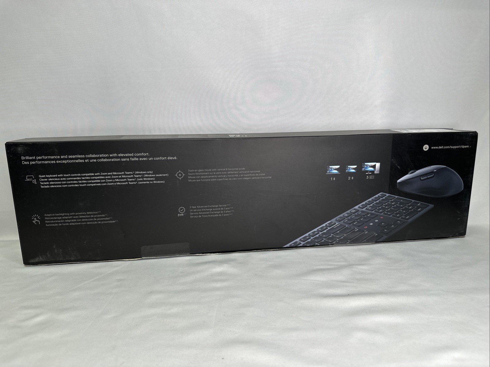 Dell Premier Wireless Keyboard and Mouse Combo - KM900-GR-US - SEALED