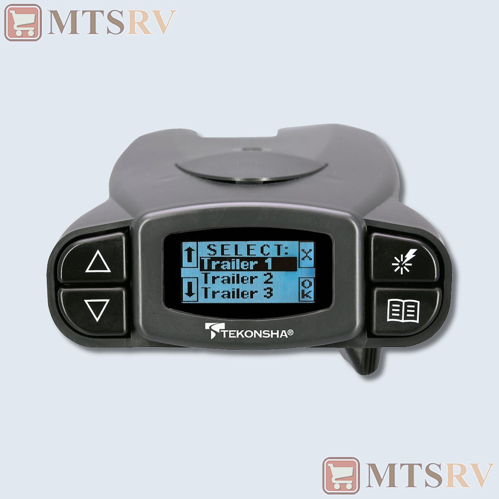 Tekonsha Prodigy P3 Electric Trailer Brake Controller Kit w/Velcro Pouch - 90195