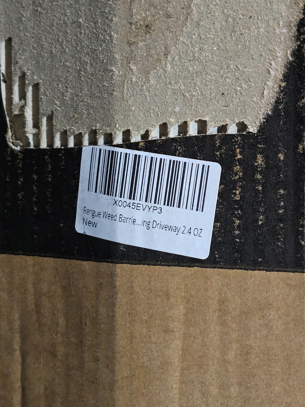 Rengue RG-CCH01 6x300FT Weed Barrier Landscape Fabric Blocker Garden Cover 2.4OZ