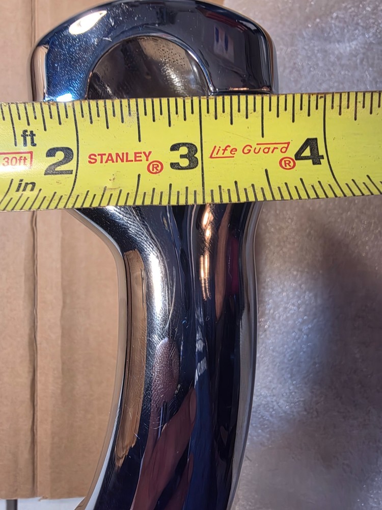 Genuine Harley Davidson 1" Handlebar Chrome Pullback Risers Clamp Bar Shield