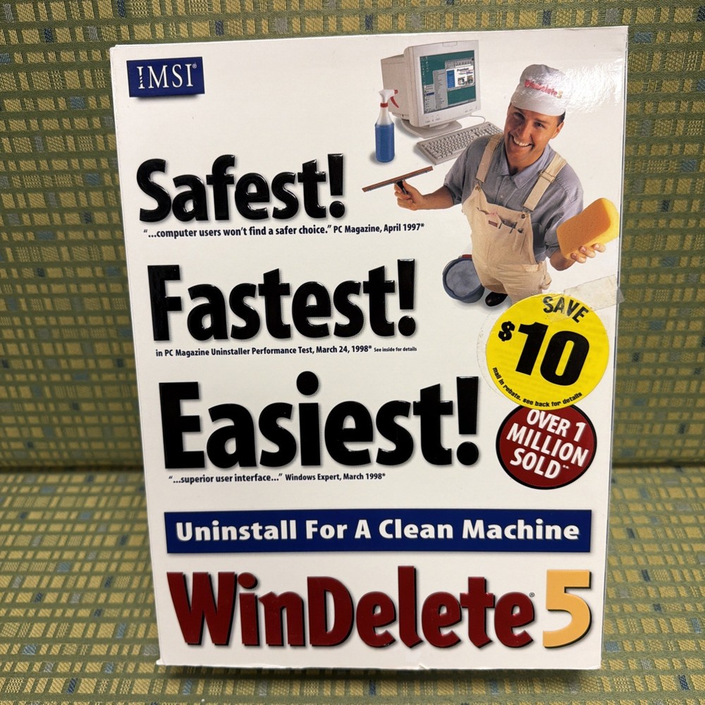 IMSI Win Delete 5 User Guide CD ROM For Windows The Complete Uninstaller Program