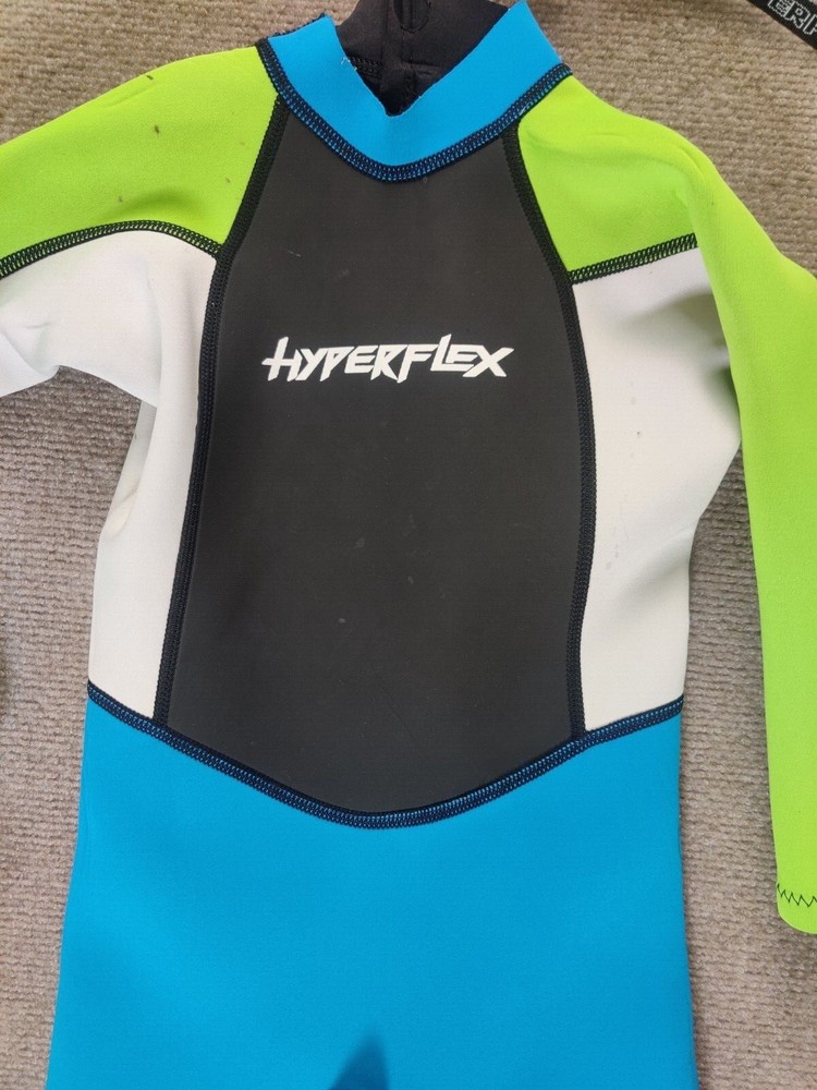 Hyperflex Junior Access Full Body 3/2mm Wetsuit Boys Missing Size Tag Chest 24