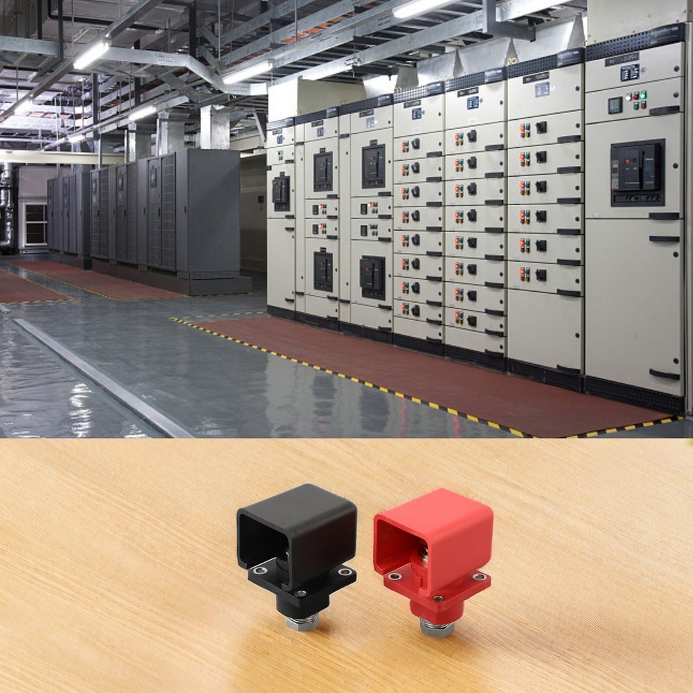 Terminal Block Battery Connector Current Replaceable Sturdy Wall-mounted