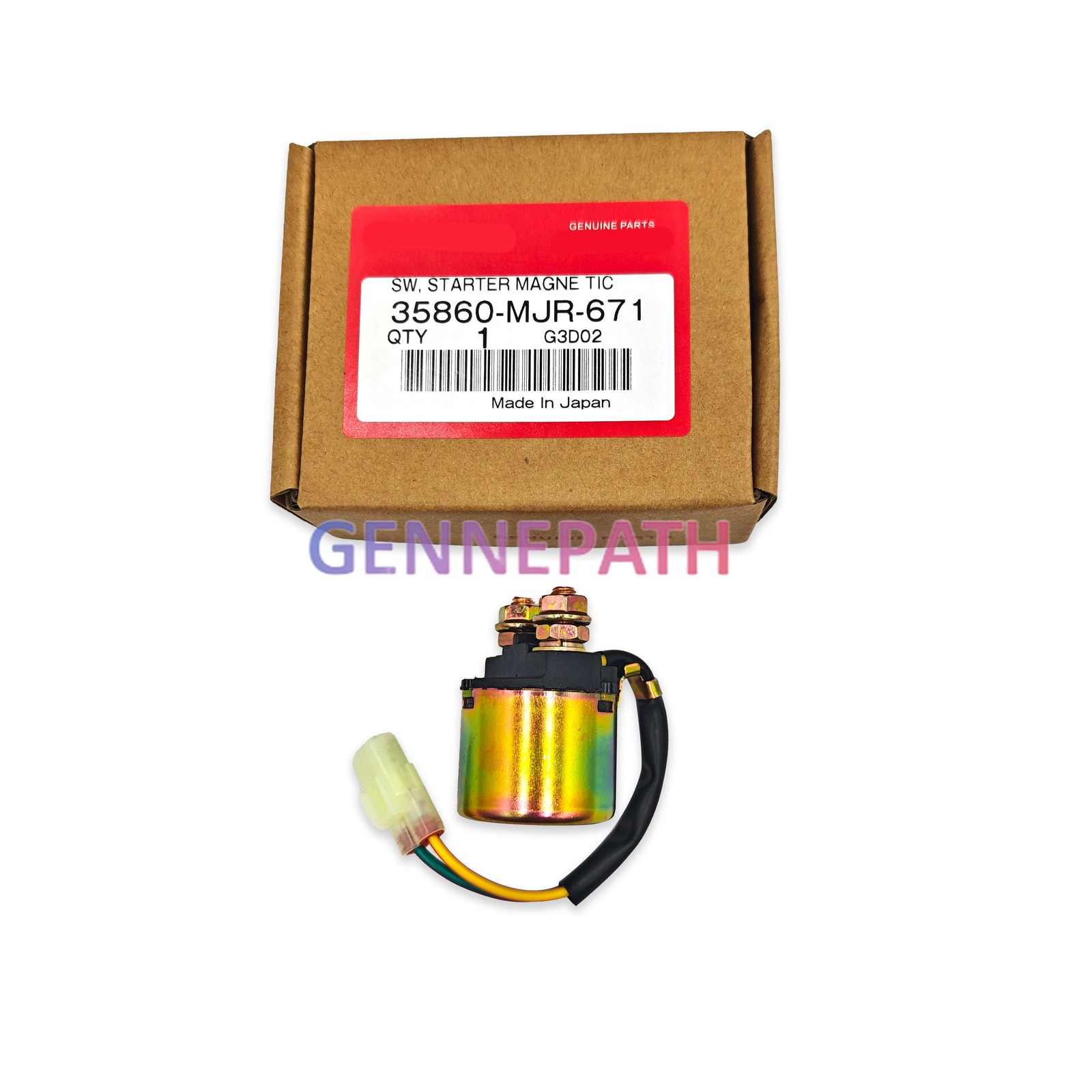 OEM 35850-HN7-003 Starter Solenoid Relay Switch For Honda TRX 300 350 500 New