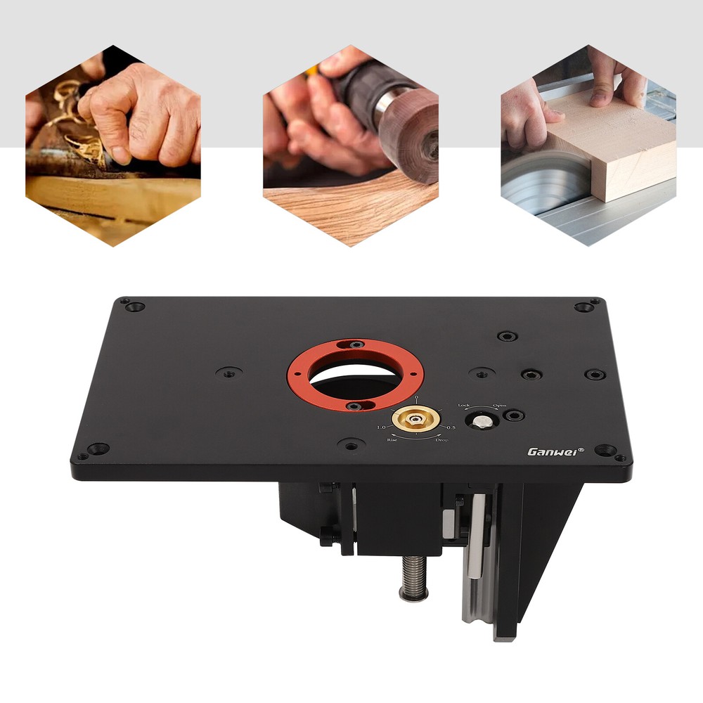 Router Lift System, Modern Woodworking Benches Router Table Lift System